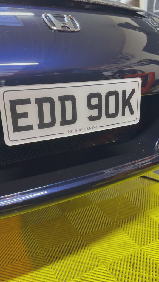 EDD90K Number plate kit